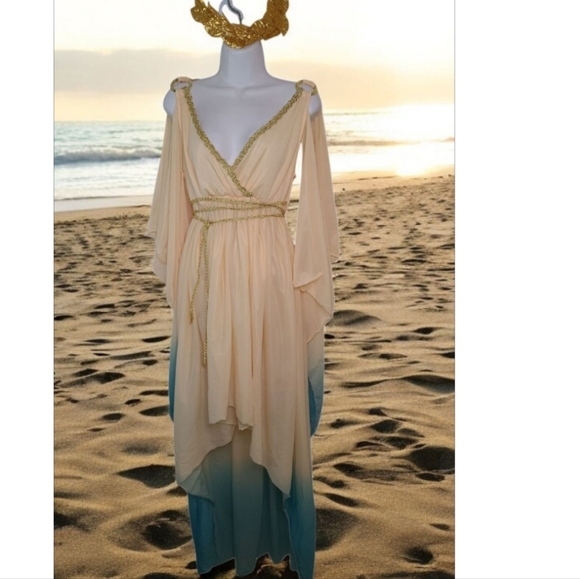 Spencers Gifts Dresses & Skirts - VTG Ancient Greek Goddess Halloween Costume adult  Dress L